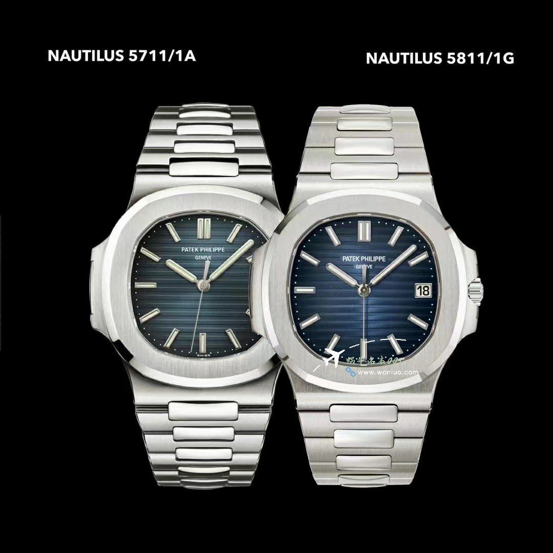 3K Factory  Nautilus 一体机 Perfect  High quality   Replica Watches  PATEK PHILIPPE 5811/1G-001 wrist watches  / BD376