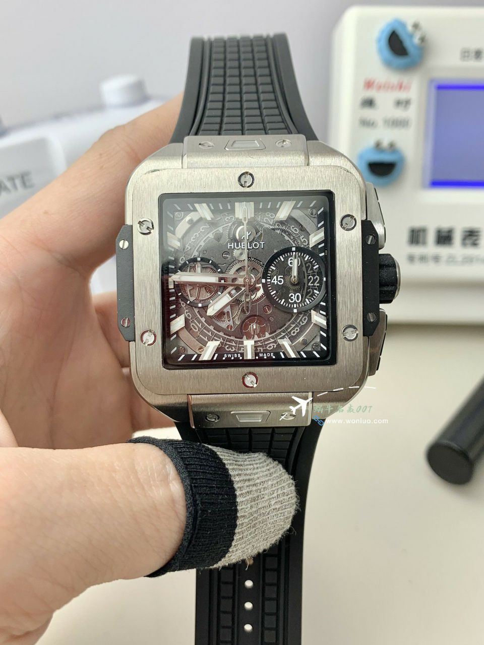 BBF hublot SQUARE BANG UNICO方形 Perfect  Replica Copy 表821.OX.0180.RX，821.OM.0180.RX，821.NM.0170.RX，821.NX.0170.RX / YB131
