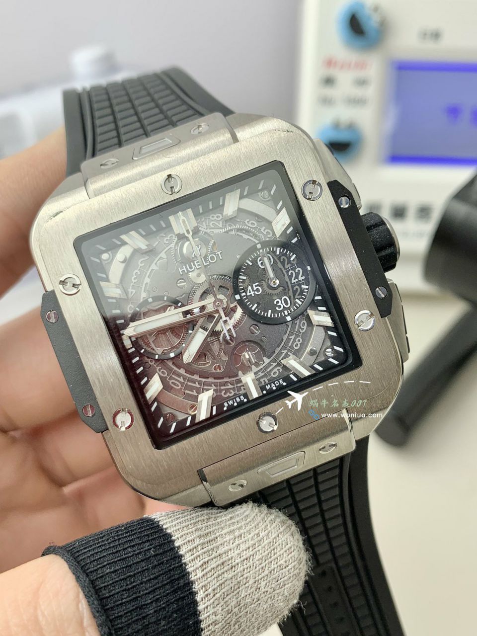BBF hublot SQUARE BANG UNICO方形 Perfect  Replica Copy 表821.OX.0180.RX，821.OM.0180.RX，821.NM.0170.RX，821.NX.0170.RX / YB131