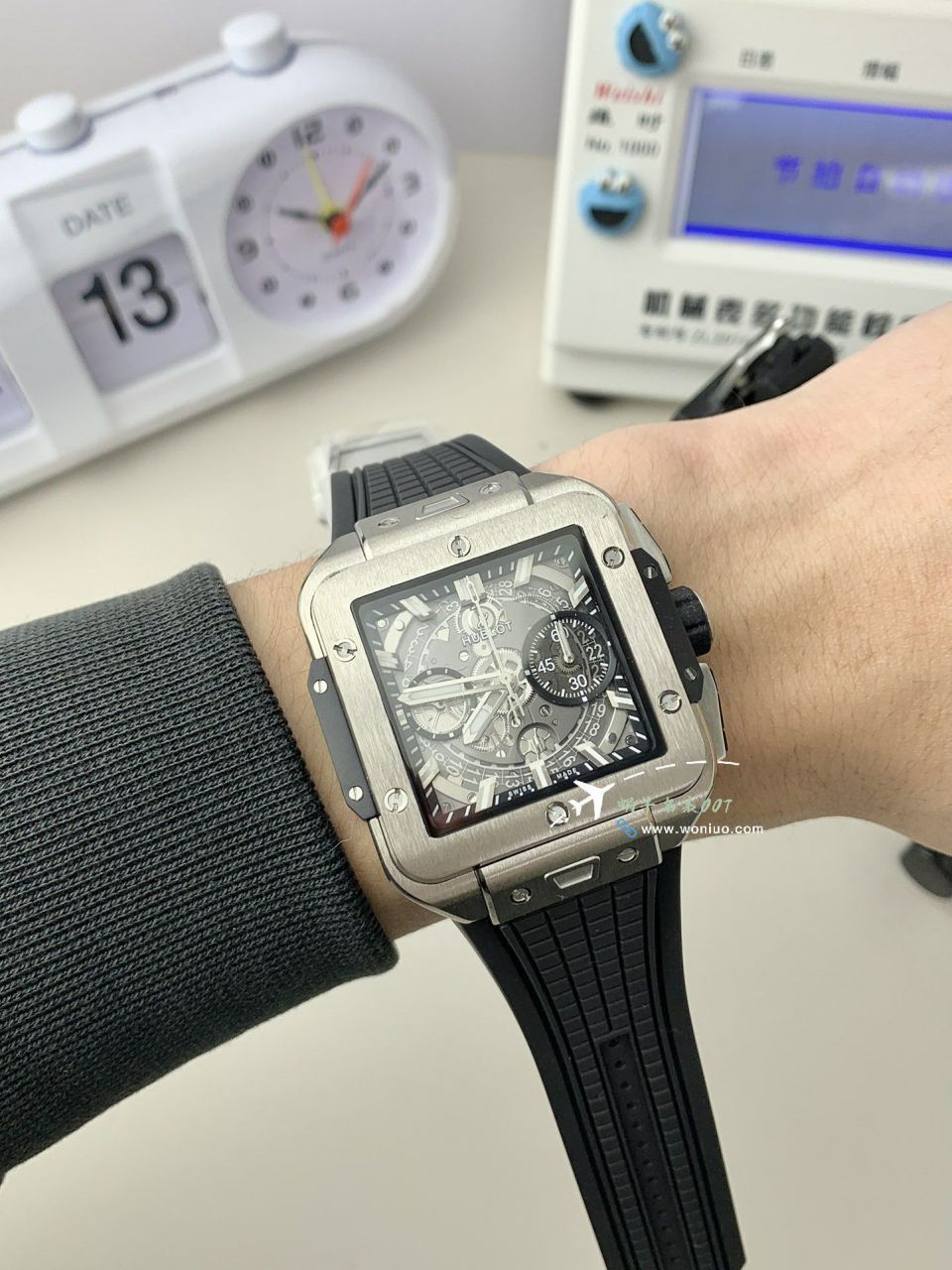 BBF hublot SQUARE BANG UNICO方形 Perfect  Replica Copy 表821.OX.0180.RX，821.OM.0180.RX，821.NM.0170.RX，821.NX.0170.RX / YB131