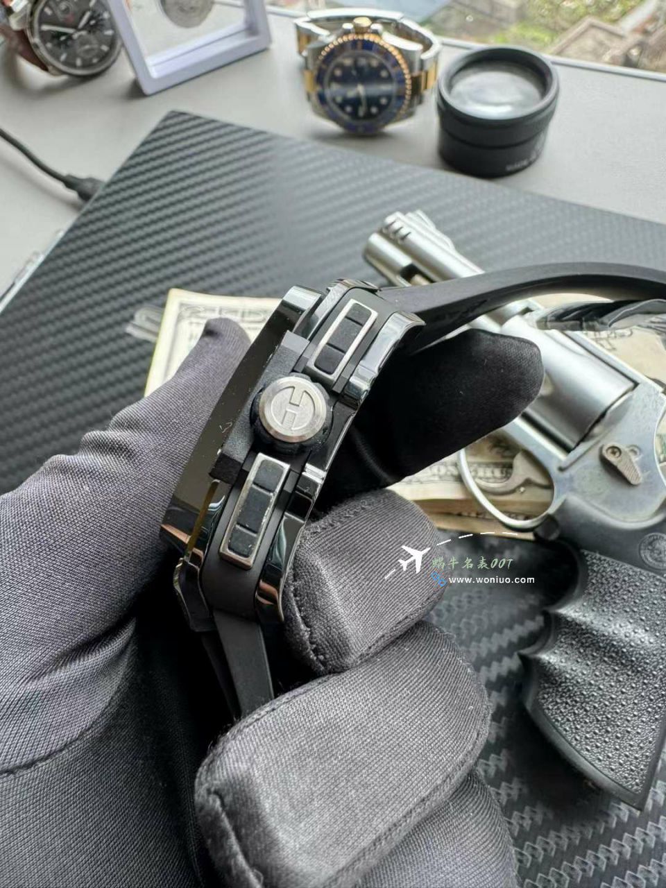 BBF hublot 恒宝SQUARE BANG UNICO Composite 821.CI.0170.RX High quality  Replica Copy  wrist watches  / YB132