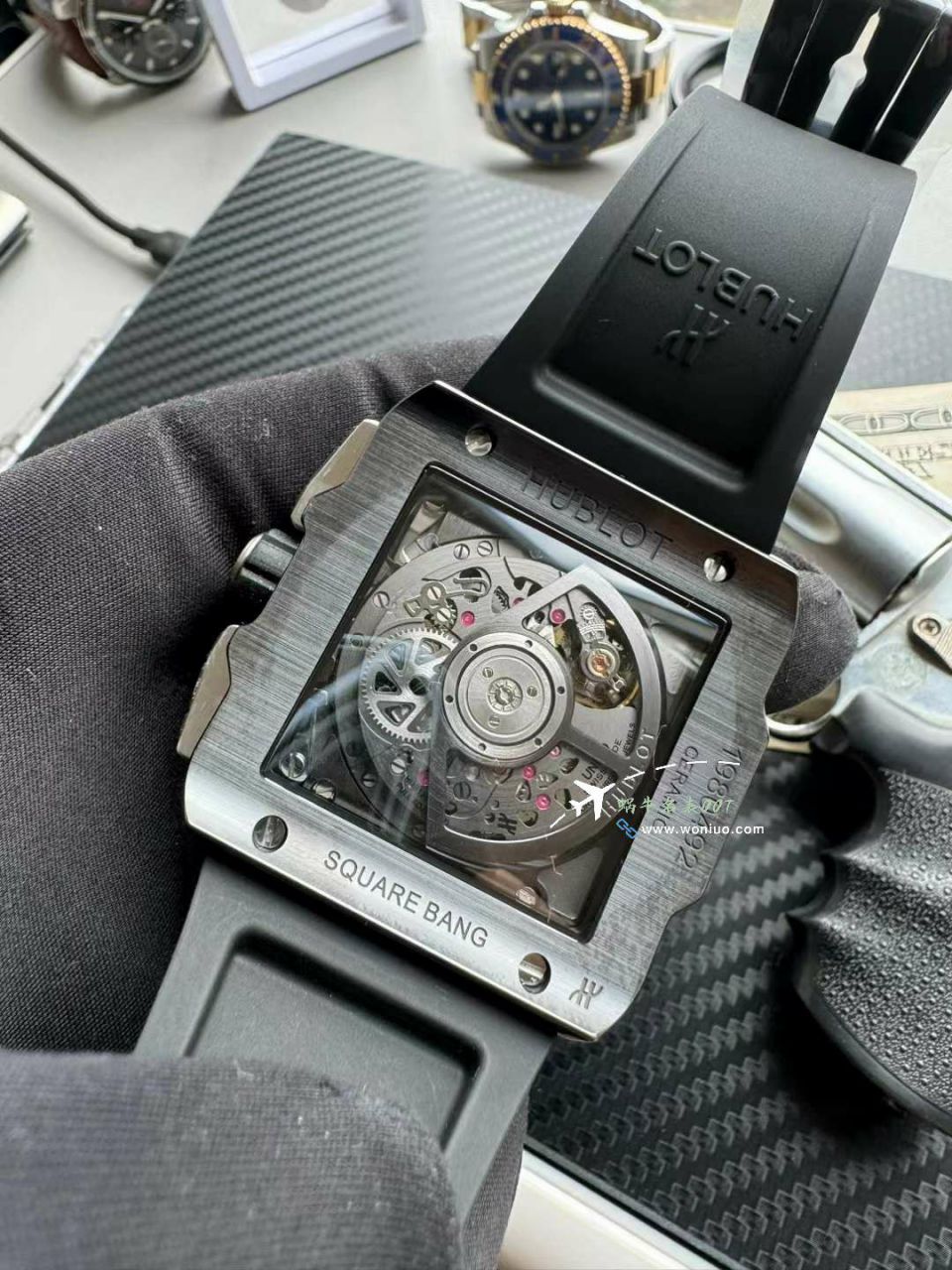 BBF hublot 恒宝SQUARE BANG UNICO Composite 821.CI.0170.RX High quality  Replica Copy  wrist watches  / YB132