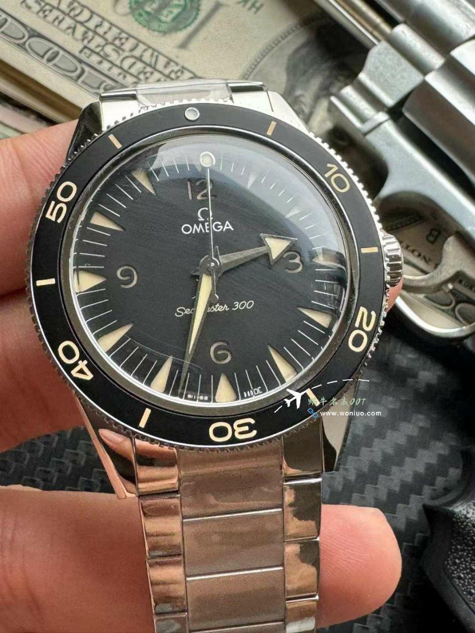 VSOMEGA Seamaster 300米复古锅盖 Replica Copy 234.30.41.21.01.001 wrist watches  / VS799