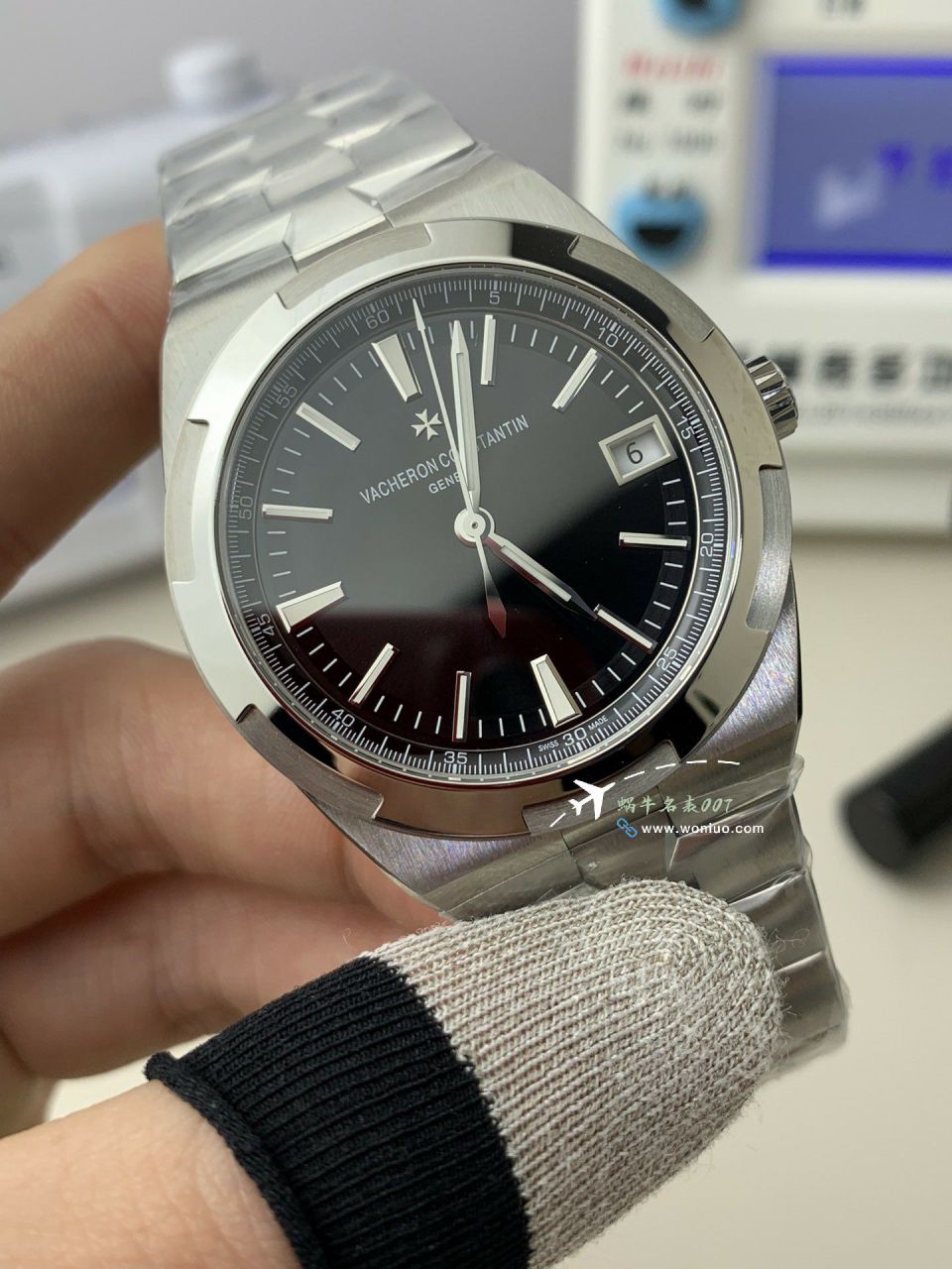 PPF Vacheron Constantin   Overseas 钢王 Perfect  Replica Copy 4520V/210A-B126 wrist watches  / JS263