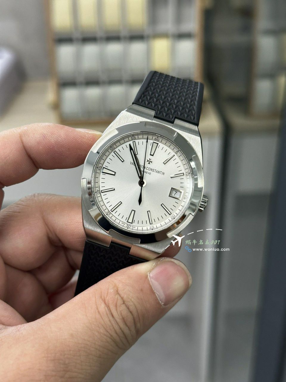 PPF Vacheron Constantin   Overseas 钢王 Perfect  Replica Copy 4520V/210A-B126 wrist watches  / JS263