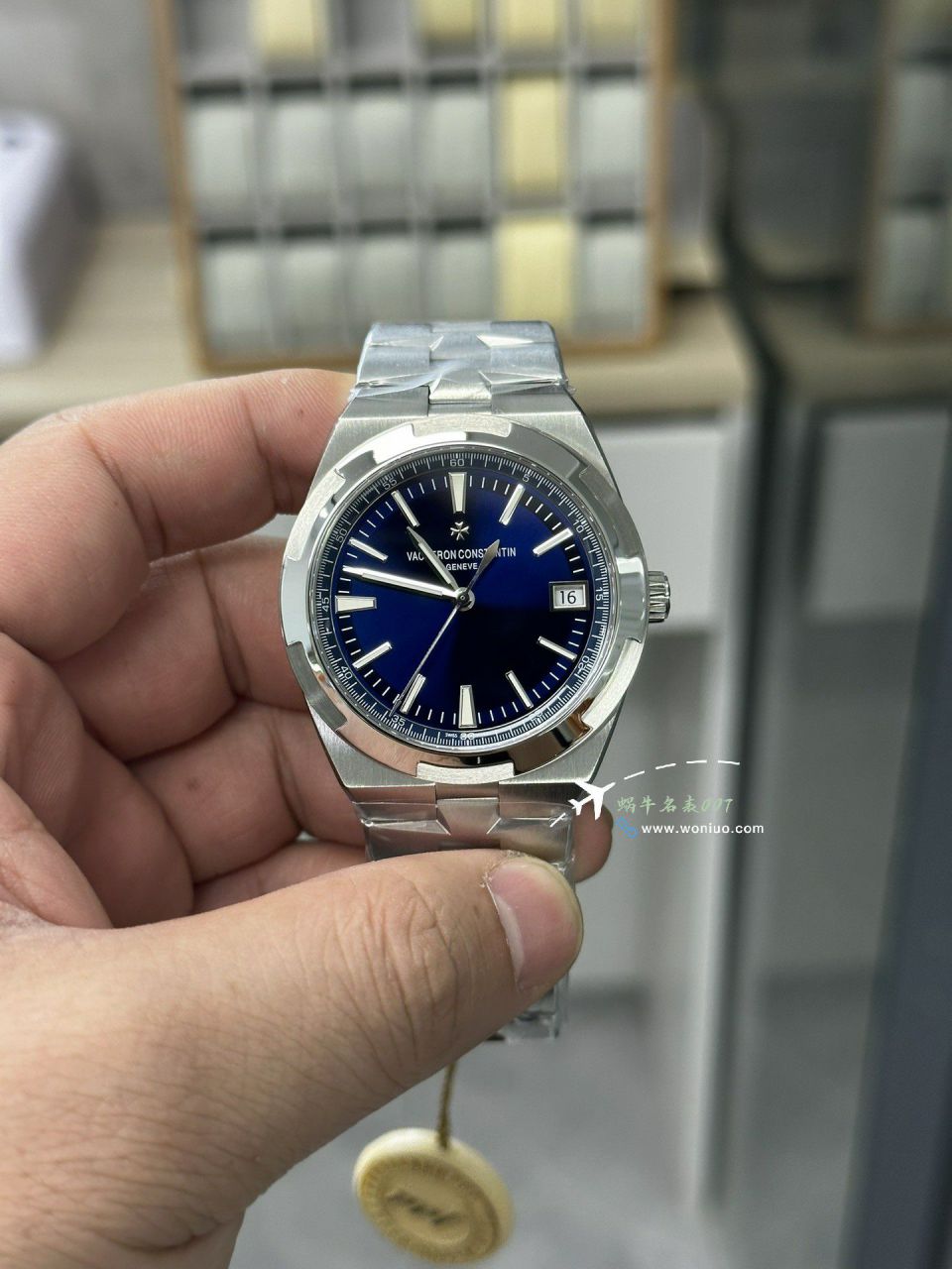 PPF Vacheron Constantin   Overseas 钢王 Perfect  Replica Copy 4520V/210A-B126 wrist watches  / JS263