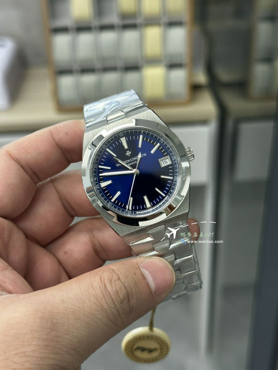 PPF Vacheron Constantin   Overseas 钢王 Perfect  Replica Copy 4520V/210A-B126 wrist watches  / JS263