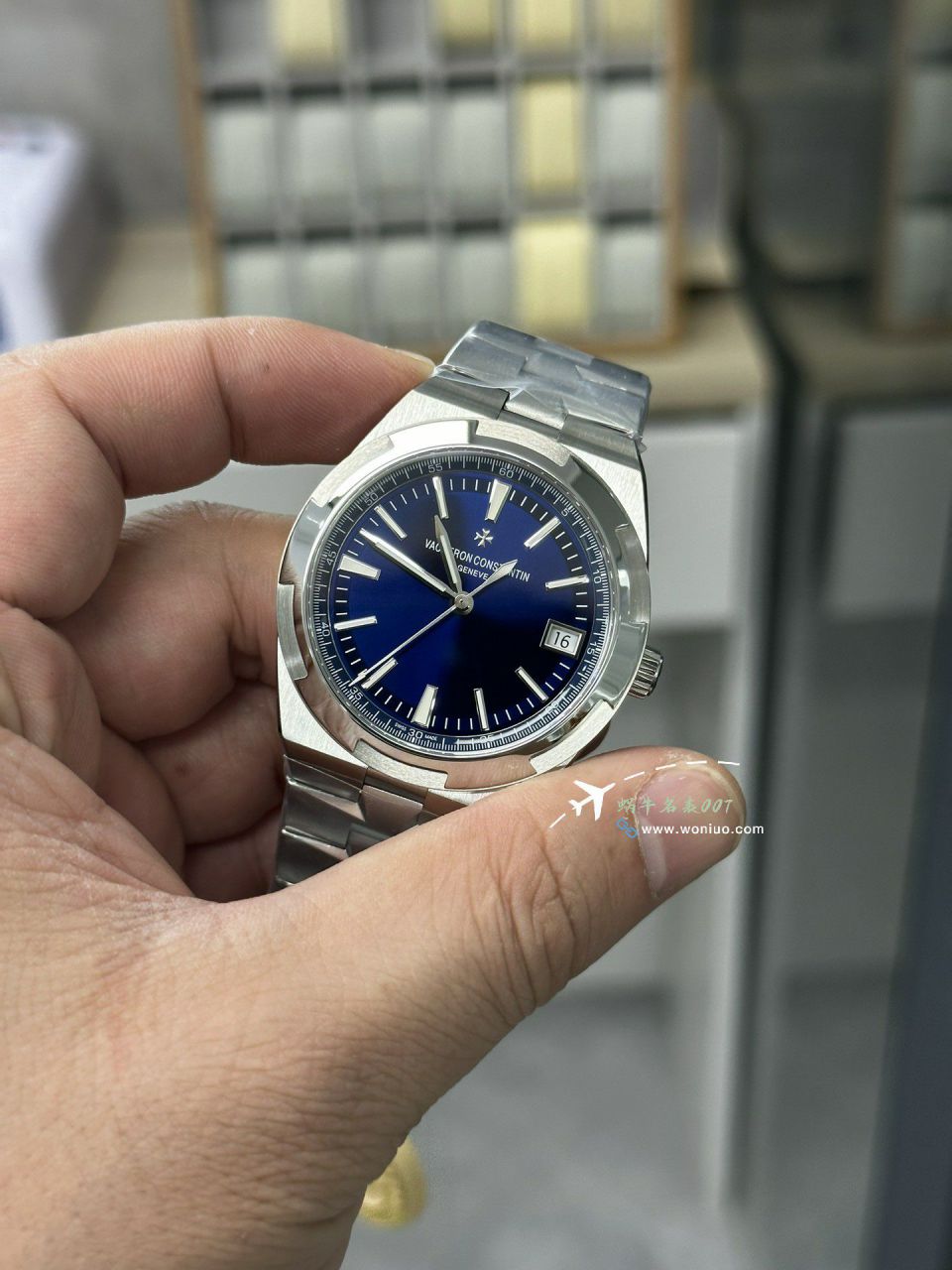 PPF Vacheron Constantin   Overseas 钢王 Perfect  Replica Copy 4520V/210A-B126 wrist watches  / JS263