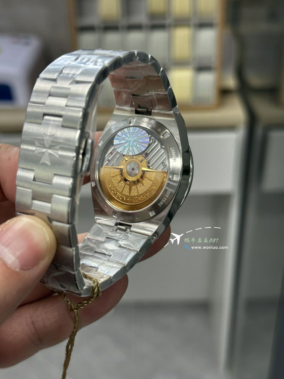 PPF Vacheron Constantin   Overseas 钢王 Perfect  Replica Copy 4520V/210A-B126 wrist watches  / JS263