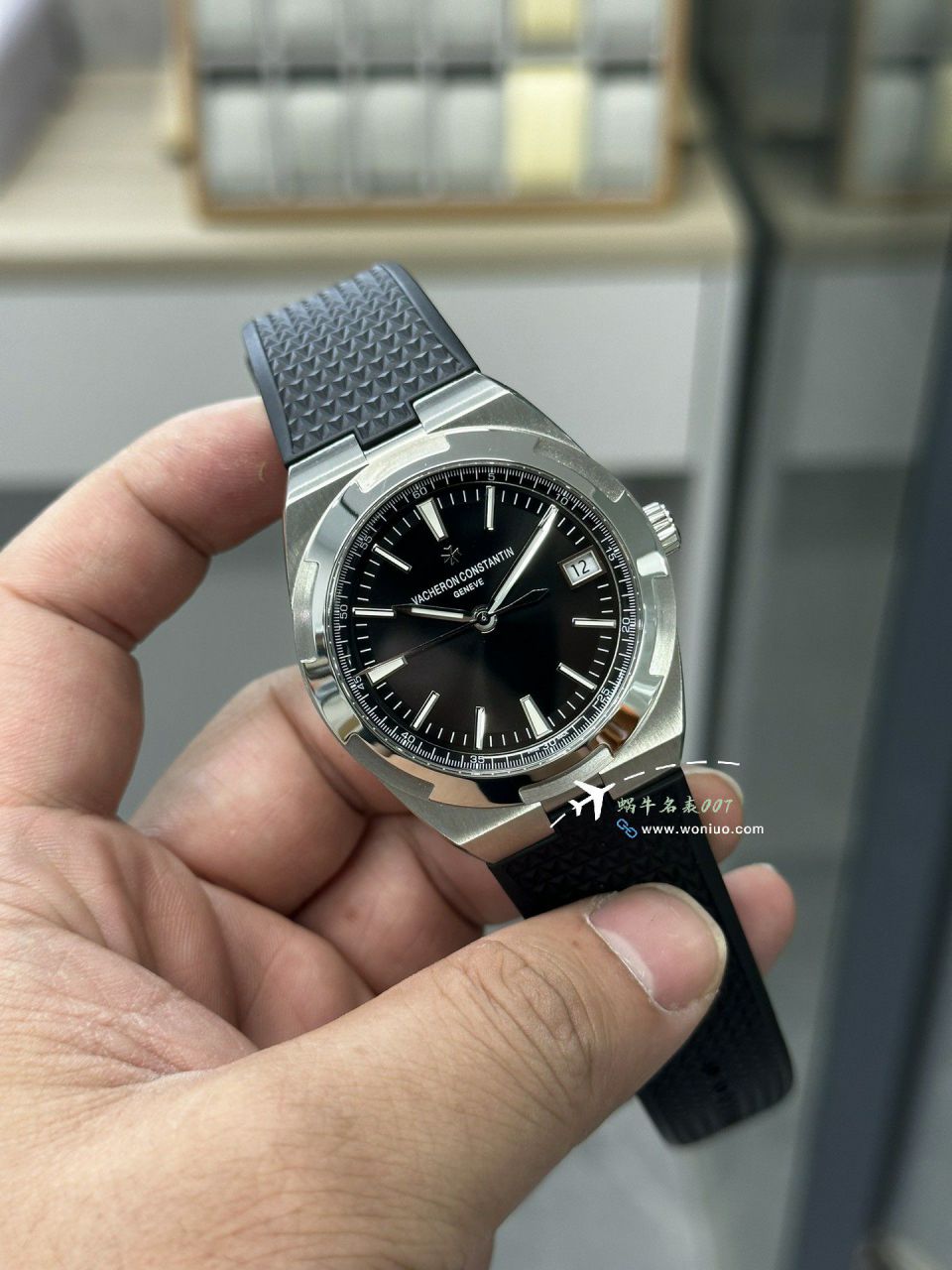 PPF Vacheron Constantin   Overseas 钢王 Perfect  Replica Copy 4520V/210A-B126 wrist watches  / JS263