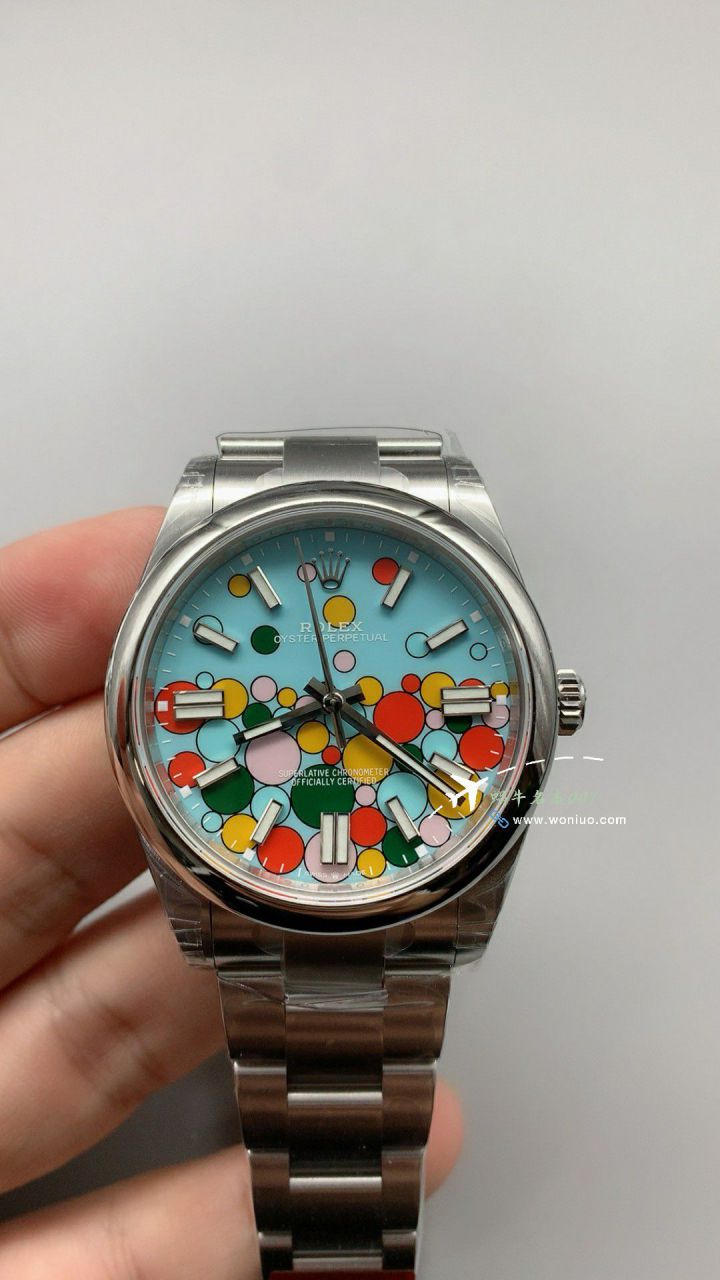 VS Rolex  oyster perpetual 动41毫米m124300-0008 Perfect  Replica Copy 气球泡泡 Watches  / R858