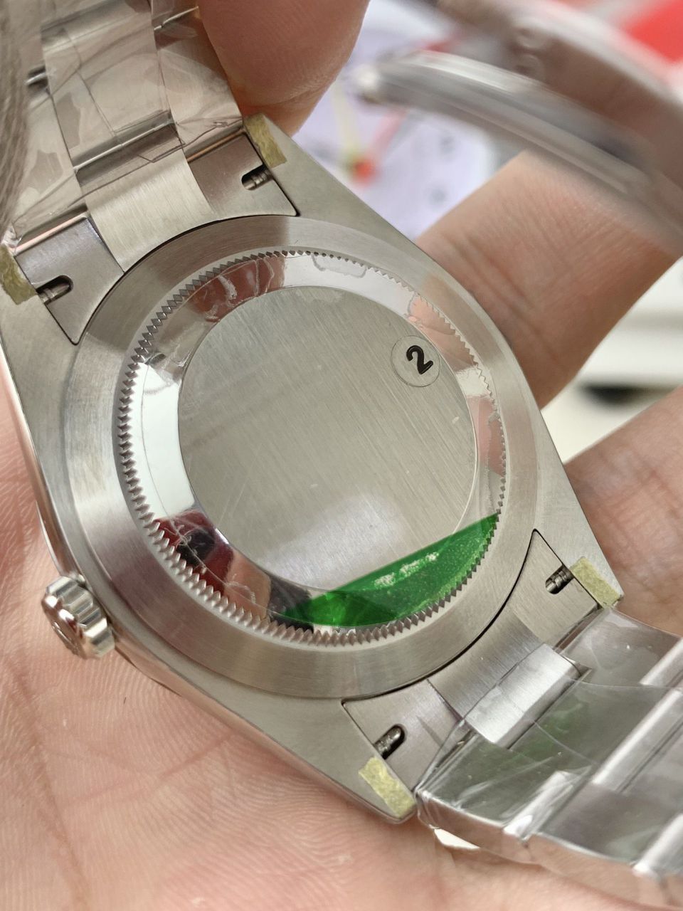 VS Rolex  oyster perpetual 动m124300-0002 wrist watches 41毫米 Perfect  Replica 黑恒动 / R859