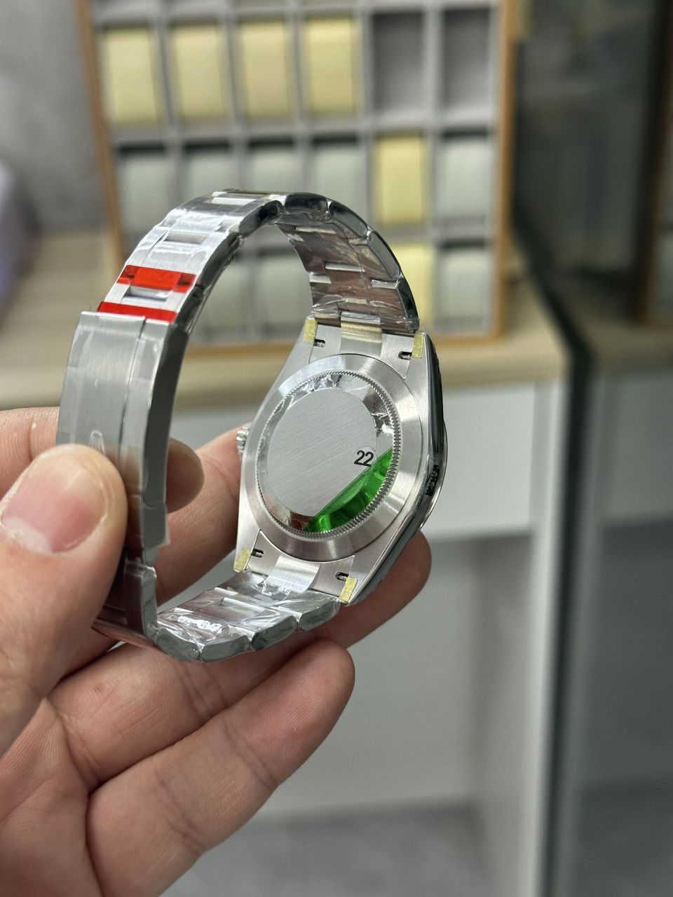 VS Rolex  oyster perpetual 动m124300-0002 wrist watches 41毫米 Perfect  Replica 黑恒动 / R859