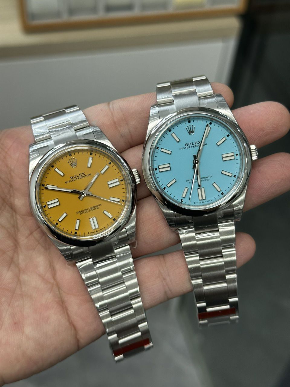 VS Rolex  oyster perpetual 动m124300-0002 wrist watches 41毫米 Perfect  Replica 黑恒动 / R859
