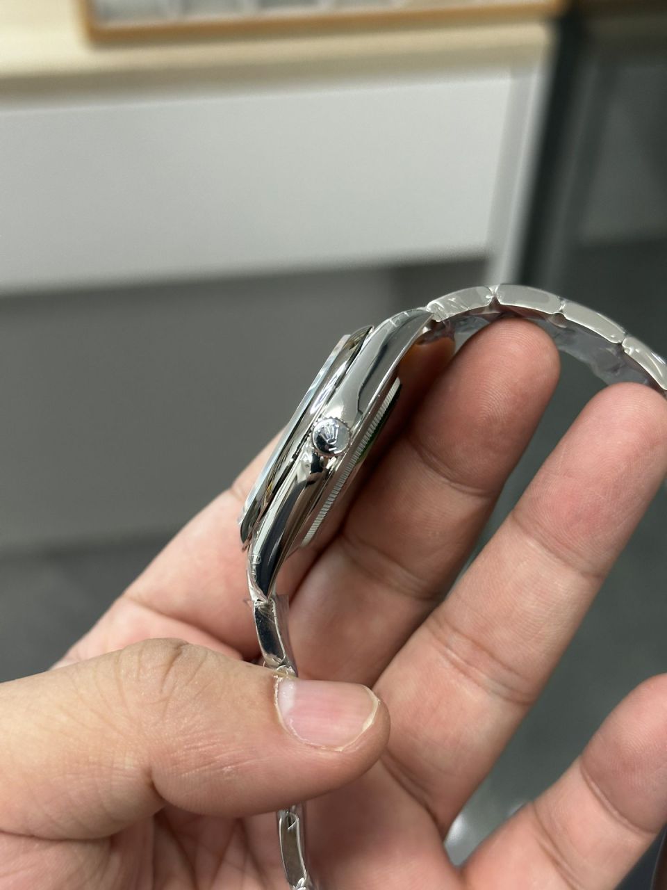 VS Rolex  oyster perpetual 动m124300-0002 wrist watches 41毫米 Perfect  Replica 黑恒动 / R859