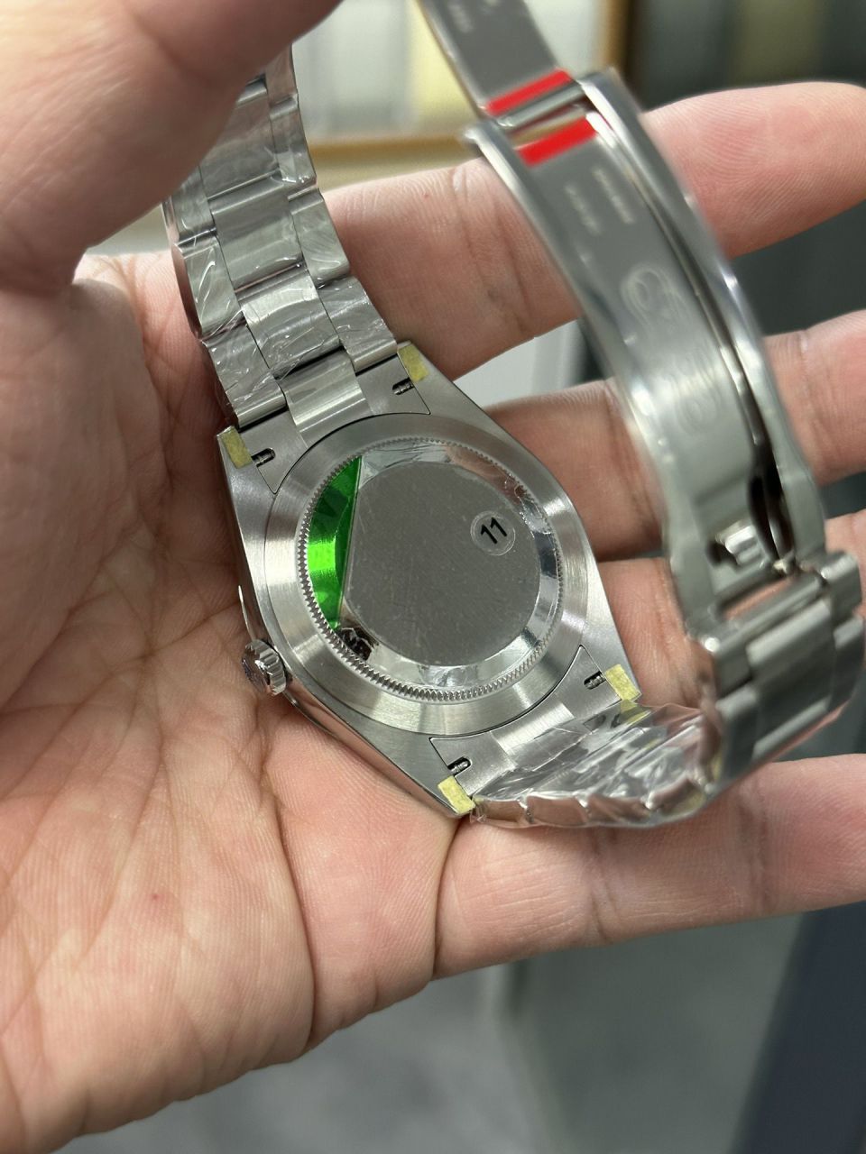 VS Rolex  oyster perpetual 动m124300-0002 wrist watches 41毫米 Perfect  Replica 黑恒动 / R859