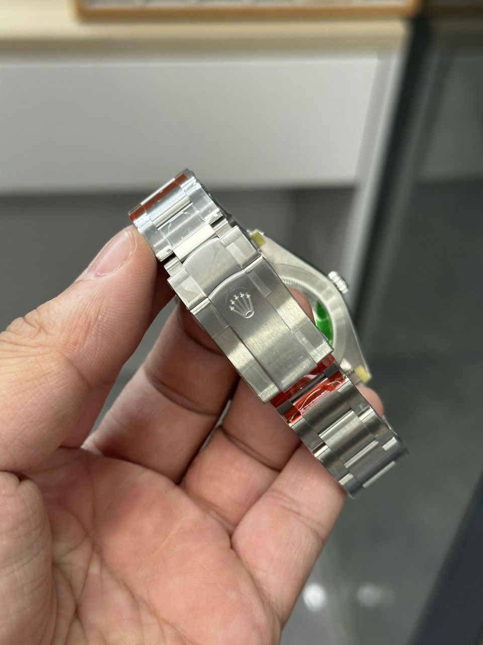 VS Rolex  oyster perpetual 动m124300-0002 wrist watches 41毫米 Perfect  Replica 黑恒动 / R859