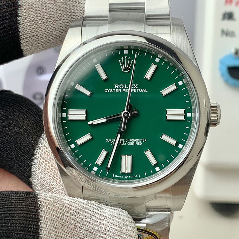 clean Rolex  oyster perpetual 动41毫米 top  Replica Copy m124300-0005 wrist watches 