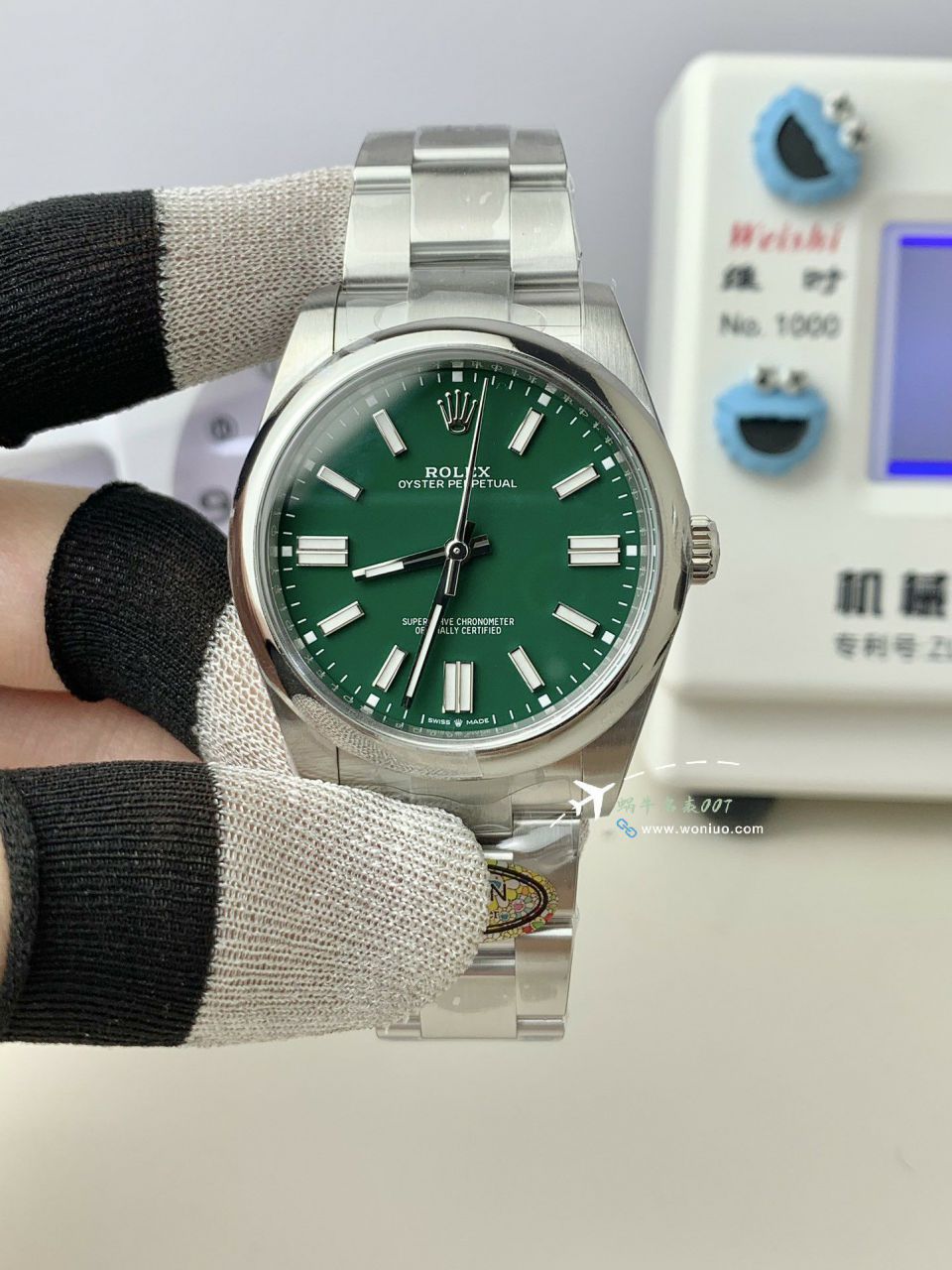 clean Rolex  oyster perpetual 动41毫米 top  Replica Copy m124300-0005 wrist watches  / R860
