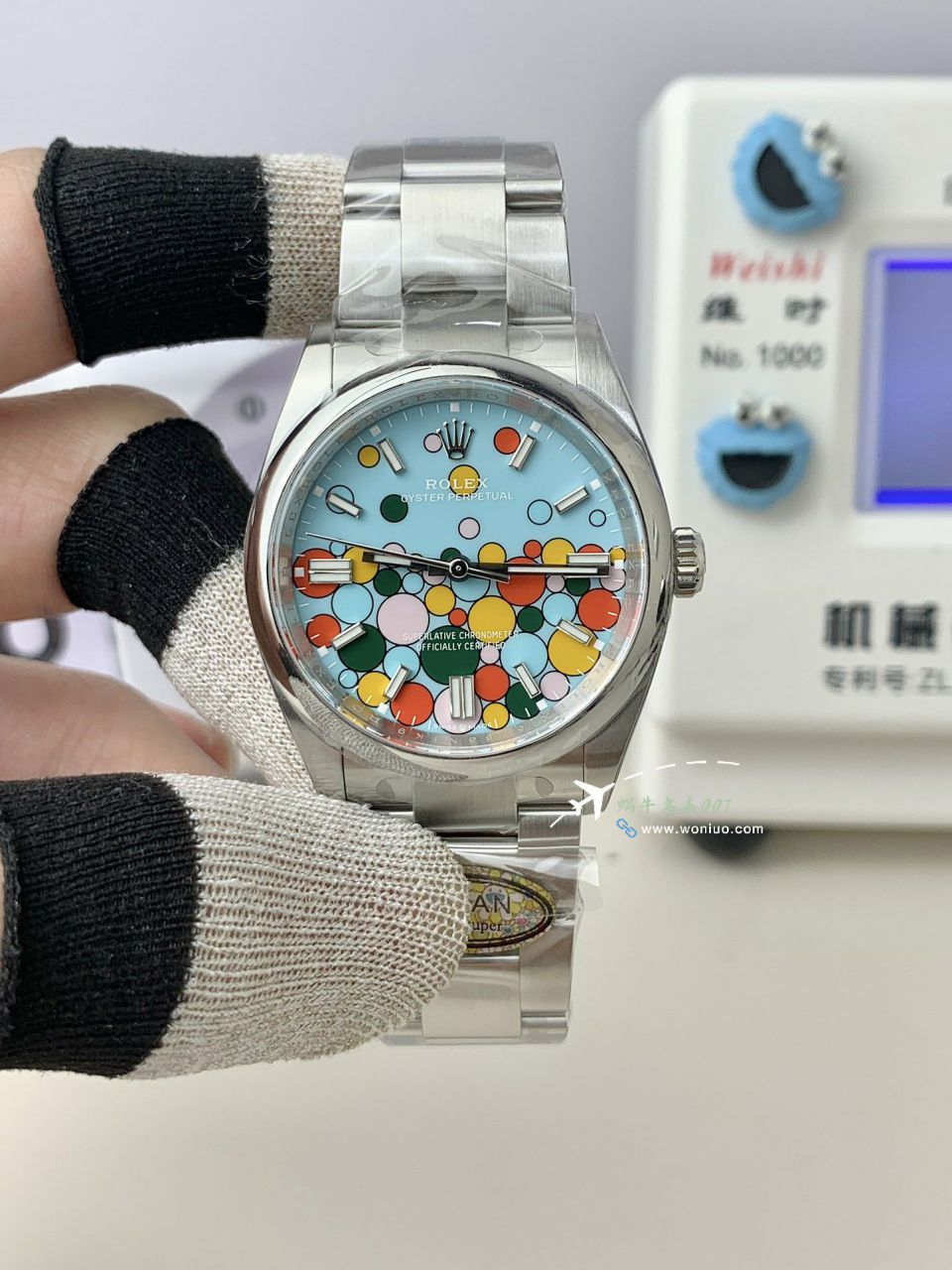 clean Rolex  oyster perpetual 动41毫米 top  Replica Copy m124300-0005 wrist watches  / R860