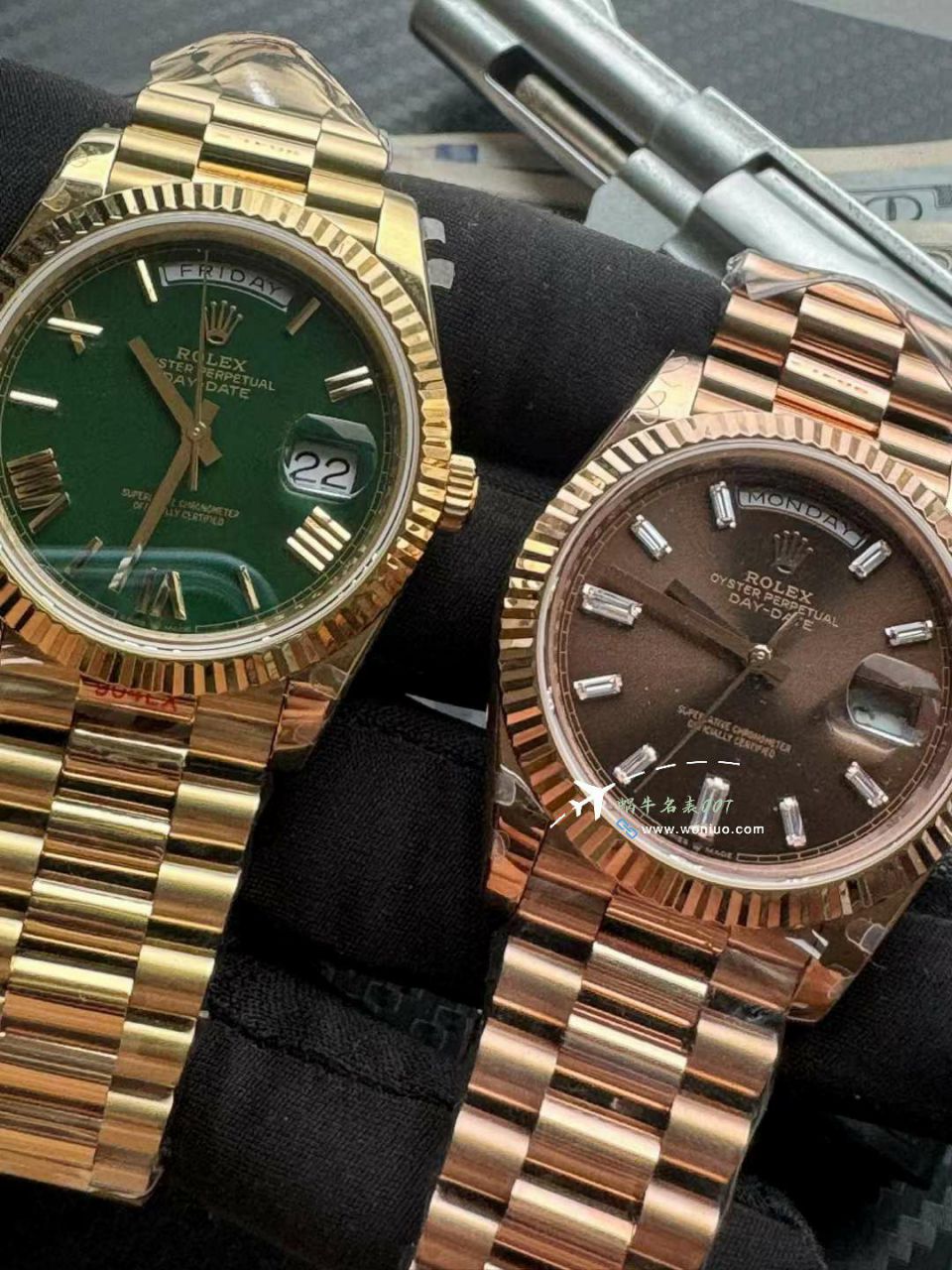 GMV3 Rolex  Adding weight DD Day-Date 型177g top  Replica Copy m228238-0061，m228235-0003 wrist watches  / R862