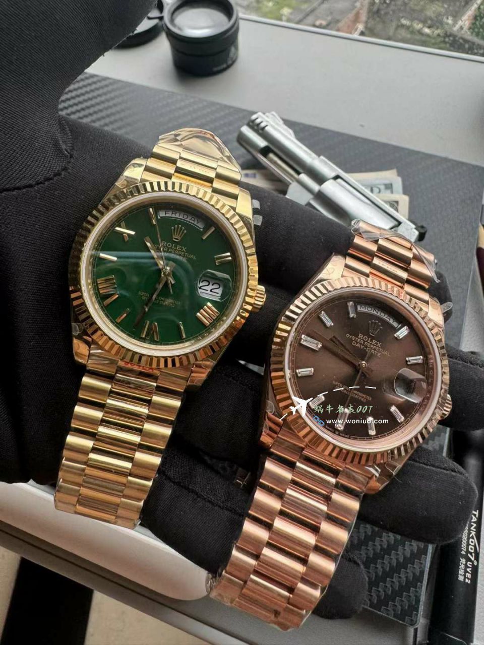 GMV3 Rolex  Adding weight DD Day-Date 型177g top  Replica Copy m228238-0061，m228235-0003 wrist watches  / R862