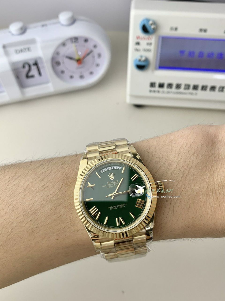 GMV3 Rolex  Adding weight DD Day-Date 型177g top  Replica Copy m228238-0061，m228235-0003 wrist watches  / R862
