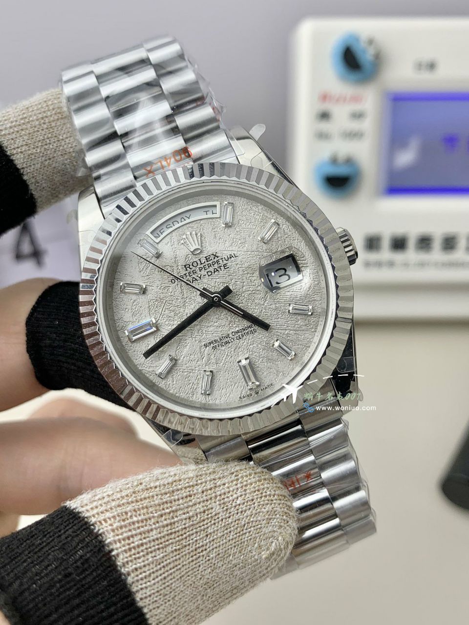 GMV3 Rolex  Adding weight DD Day-Date 型177g top  Replica Copy m228238-0061，m228235-0003 wrist watches  / R862