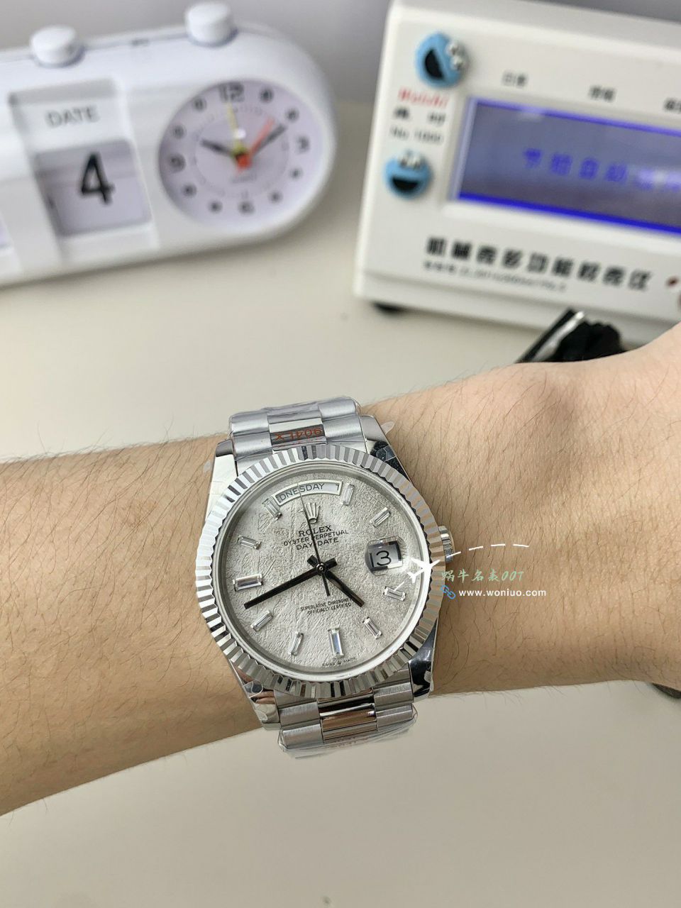 GMV3 Rolex  Adding weight DD Day-Date 型177g top  Replica Copy m228238-0061，m228235-0003 wrist watches  / R862