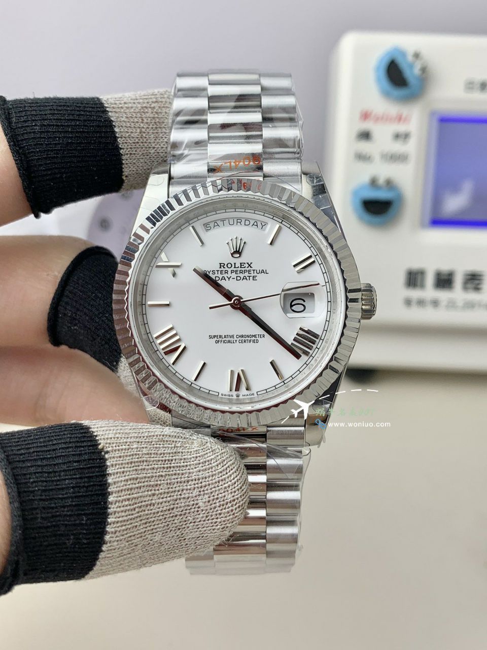 GMV3 Rolex  Adding weight DD Day-Date 型177g top  Replica Copy m228238-0061，m228235-0003 wrist watches  / R862