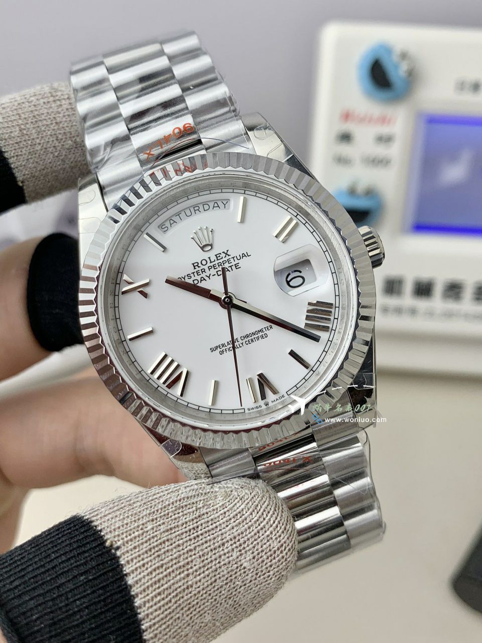 GMV3 Rolex  Adding weight DD Day-Date 型177g top  Replica Copy m228238-0061，m228235-0003 wrist watches  / R862