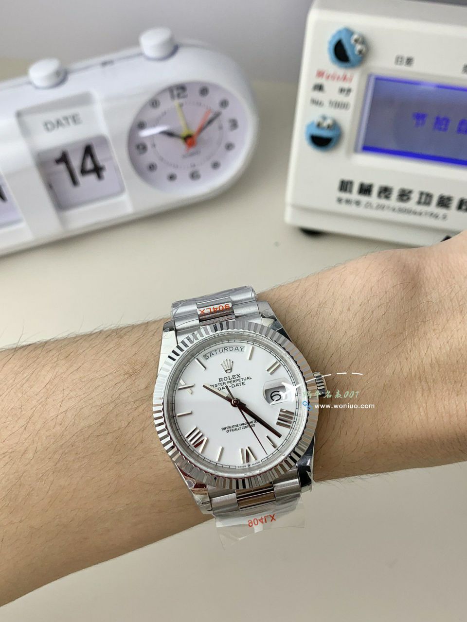 GMV3 Rolex  Adding weight DD Day-Date 型177g top  Replica Copy m228238-0061，m228235-0003 wrist watches  / R862