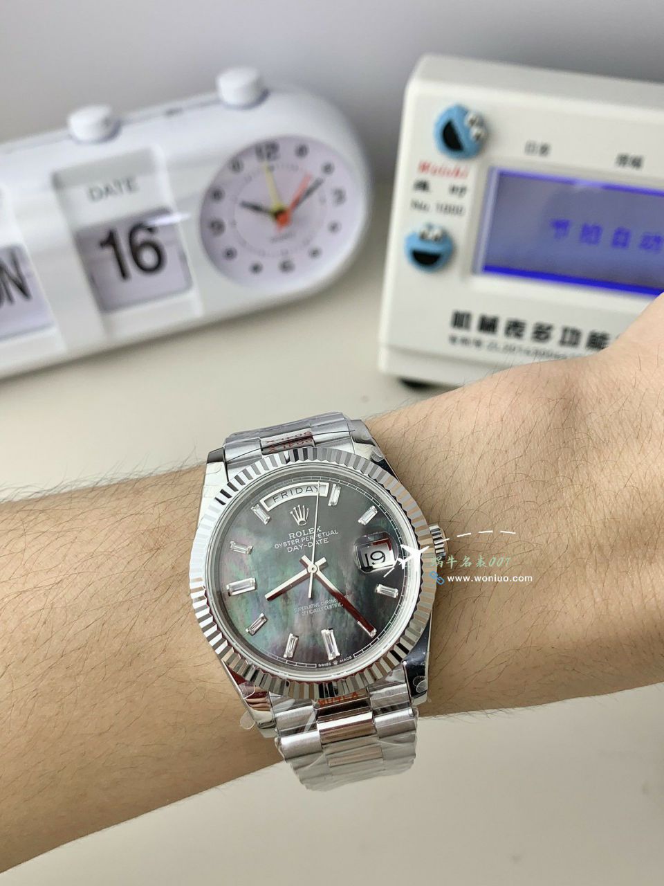 GMV3 Rolex  Adding weight DD Day-Date 型177g top  Replica Copy m228238-0061，m228235-0003 wrist watches  / R862