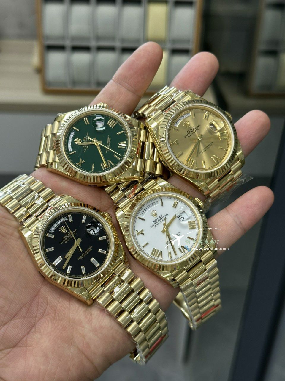 GMV3 Rolex  Adding weight DD Day-Date 型177g top  Replica Copy m228238-0061，m228235-0003 wrist watches  / R862