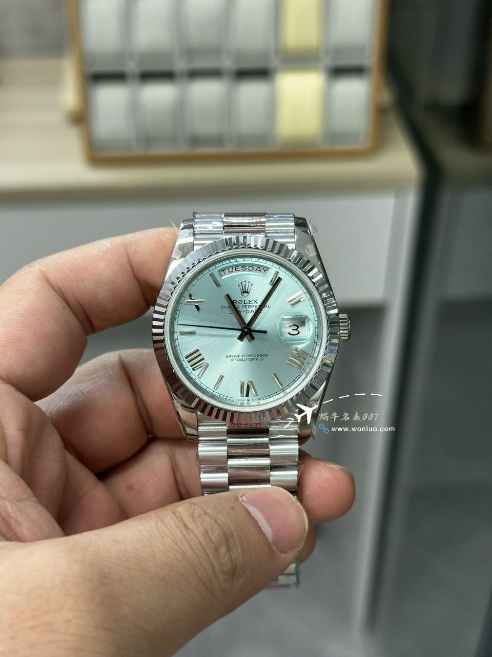 GMV3 Rolex  Adding weight DD Day-Date 型177g top  Replica Copy m228238-0061，m228235-0003 wrist watches  / R862