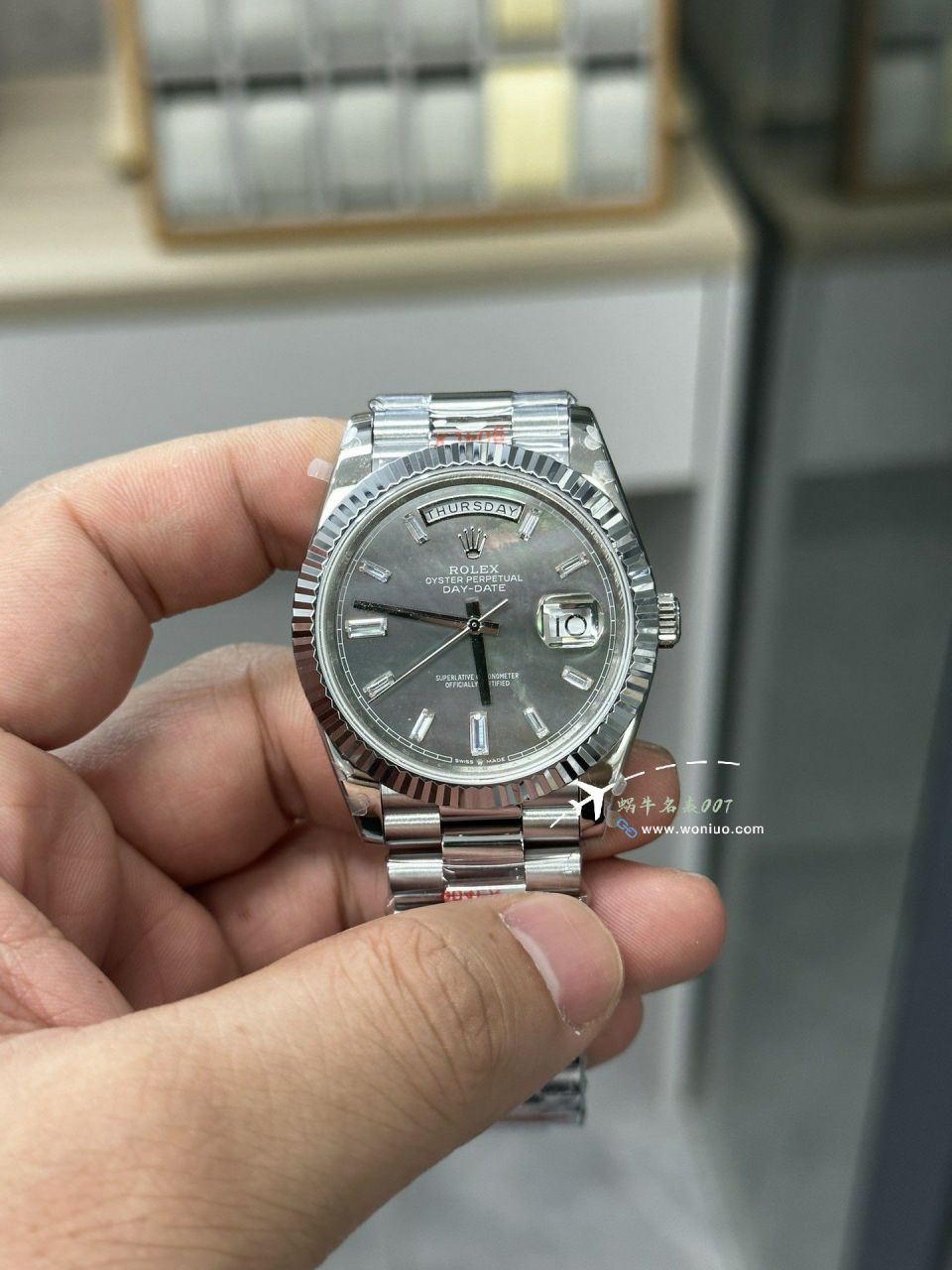 GMV3 Rolex  Adding weight DD Day-Date 型177g top  Replica Copy m228238-0061，m228235-0003 wrist watches  / R862