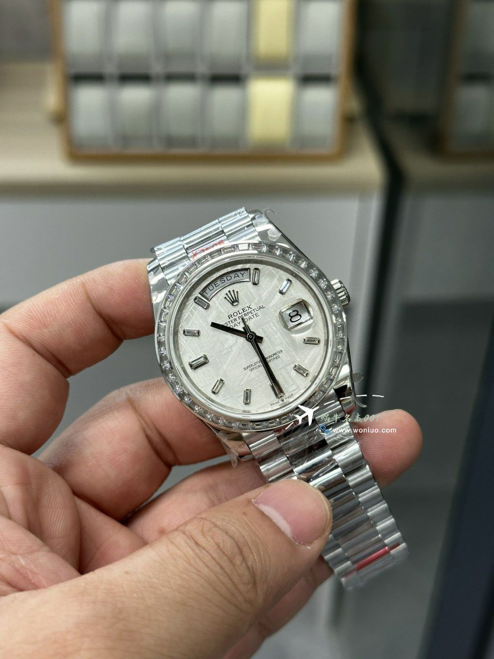 GMV3 Rolex  Adding weight DD Day-Date 型177g top  Replica Copy m228238-0061，m228235-0003 wrist watches  / R862