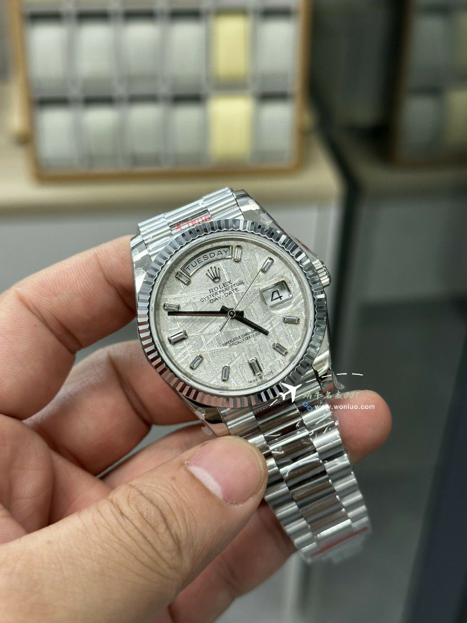 GMV3 Rolex  Adding weight DD Day-Date 型177g top  Replica Copy m228238-0061，m228235-0003 wrist watches  / R862