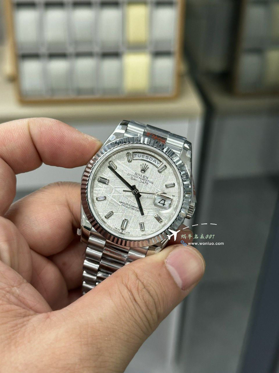 GMV3 Rolex  Adding weight DD Day-Date 型177g top  Replica Copy m228238-0061，m228235-0003 wrist watches  / R862