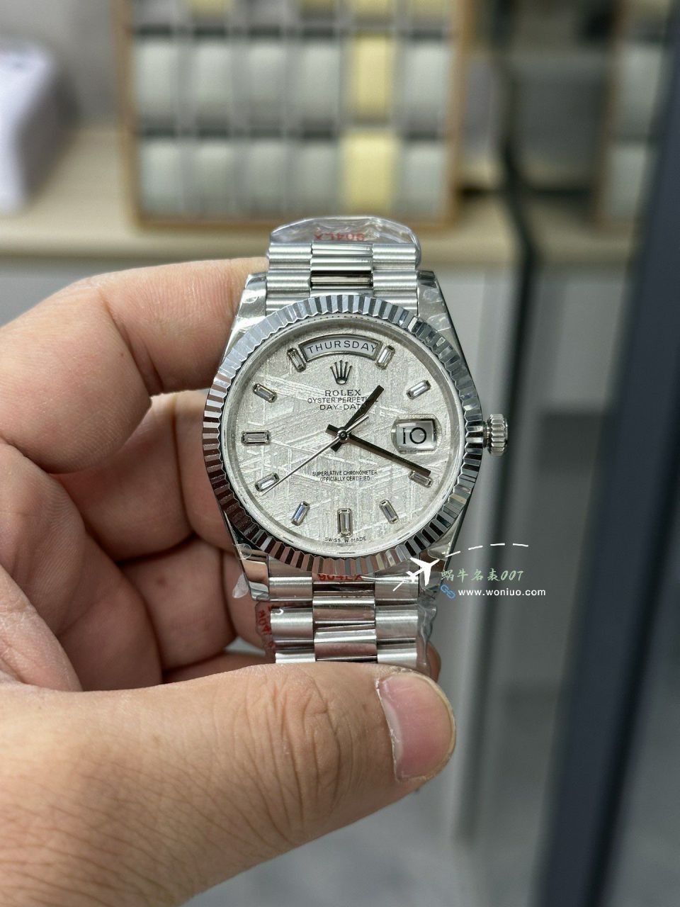 GMV3 Rolex  Adding weight DD Day-Date 型177g top  Replica Copy m228238-0061，m228235-0003 wrist watches  / R862