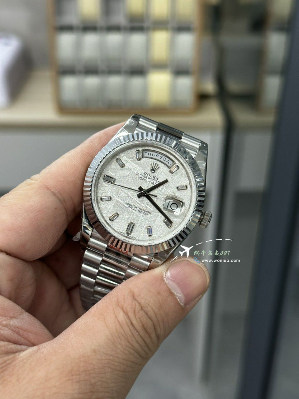 GMV3 Rolex  Adding weight DD Day-Date 型177g top  Replica Copy m228238-0061，m228235-0003 wrist watches  / R862