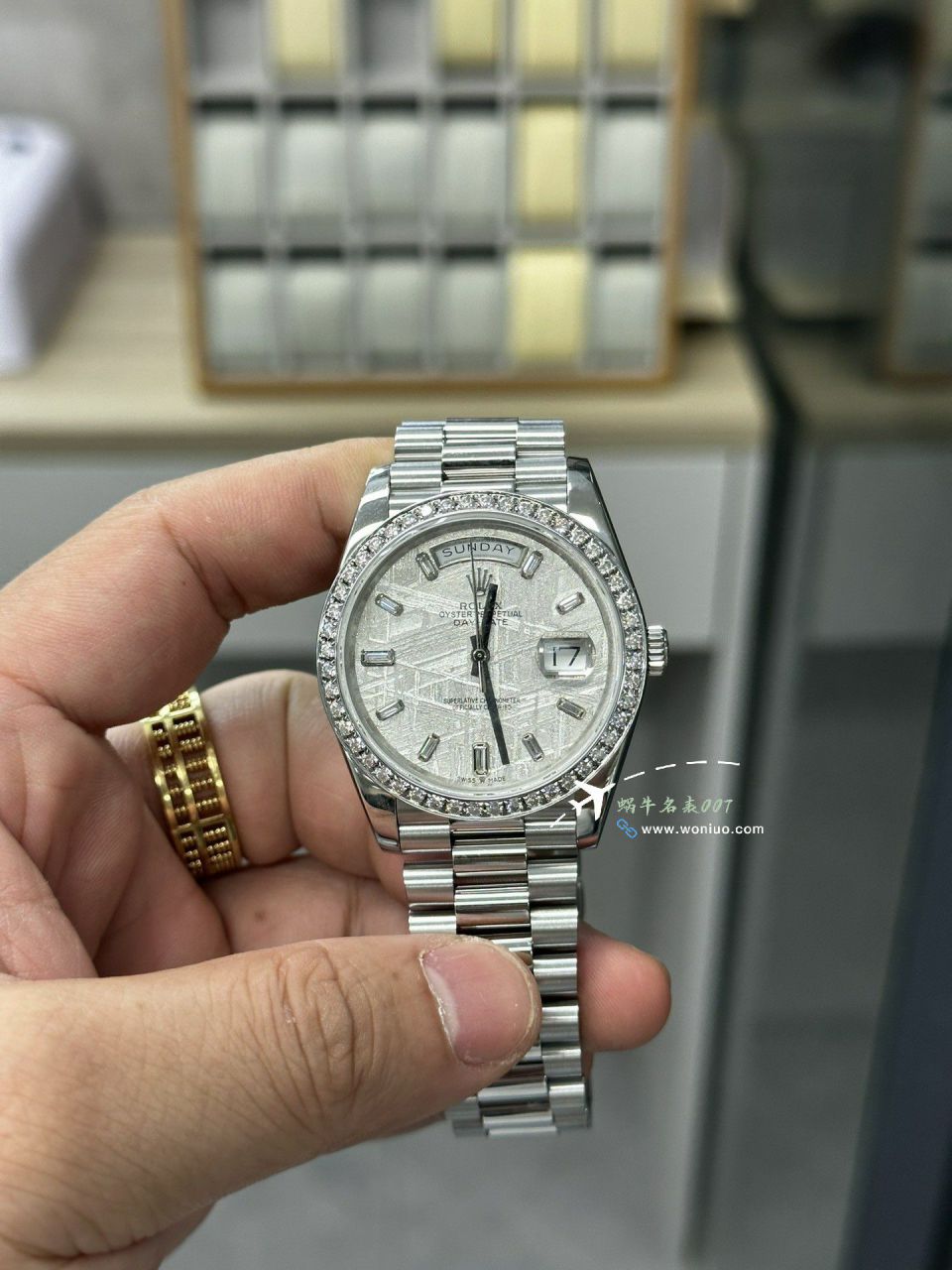 GMV3 Rolex  Adding weight DD Day-Date 型177g top  Replica Copy m228238-0061，m228235-0003 wrist watches  / R862
