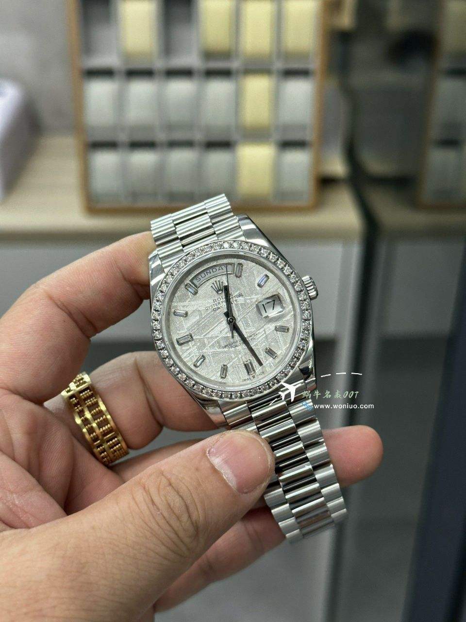 GMV3 Rolex  Adding weight DD Day-Date 型177g top  Replica Copy m228238-0061，m228235-0003 wrist watches  / R862