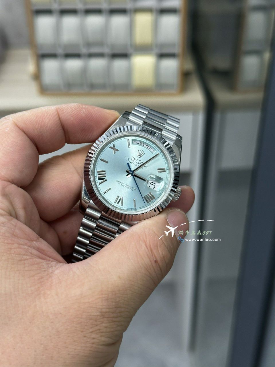 GMV3 Rolex  Adding weight DD Day-Date 型177g top  Replica Copy m228238-0061，m228235-0003 wrist watches  / R862