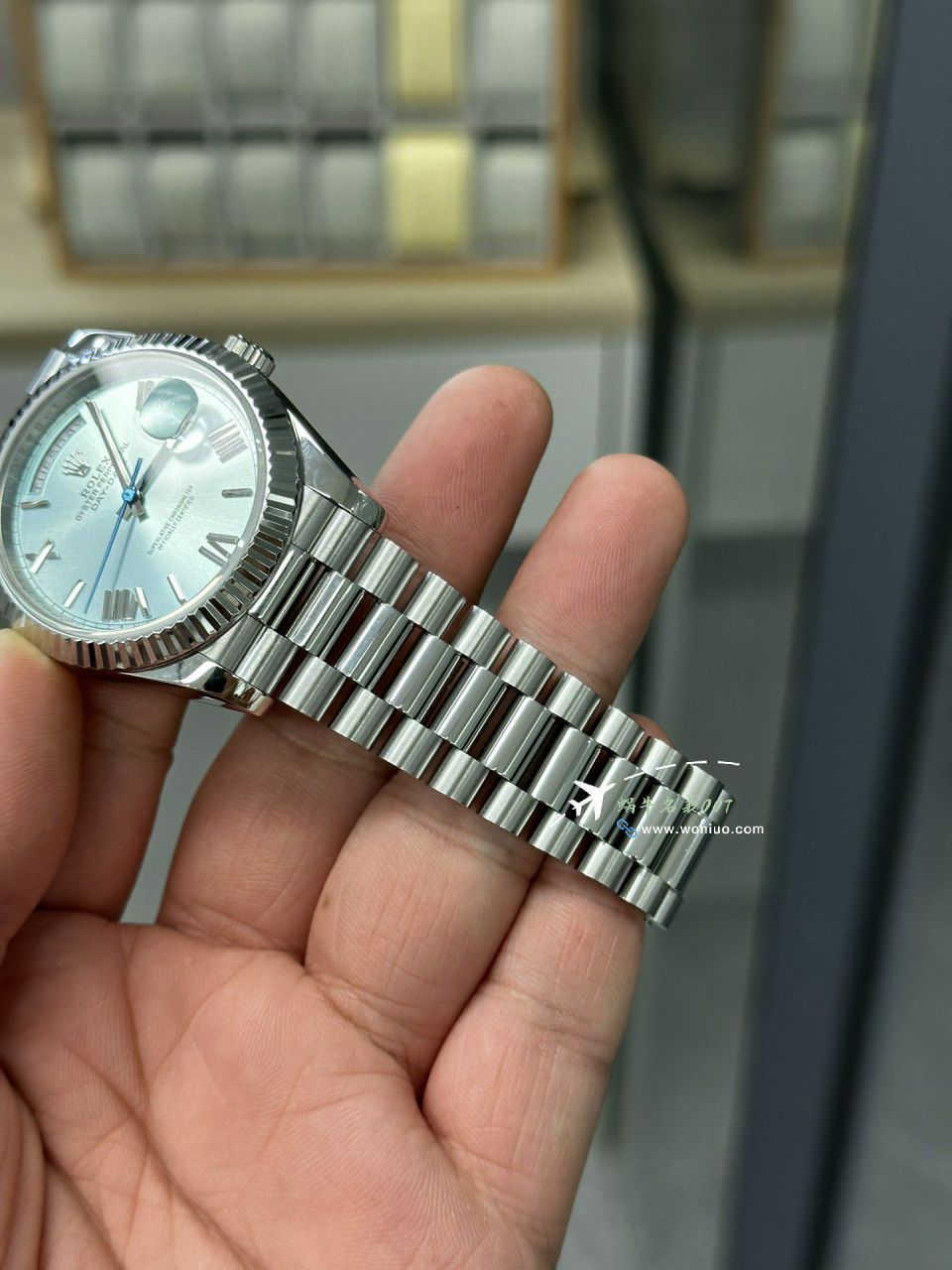 GMV3 Rolex  Adding weight DD Day-Date 型177g top  Replica Copy m228238-0061，m228235-0003 wrist watches  / R862