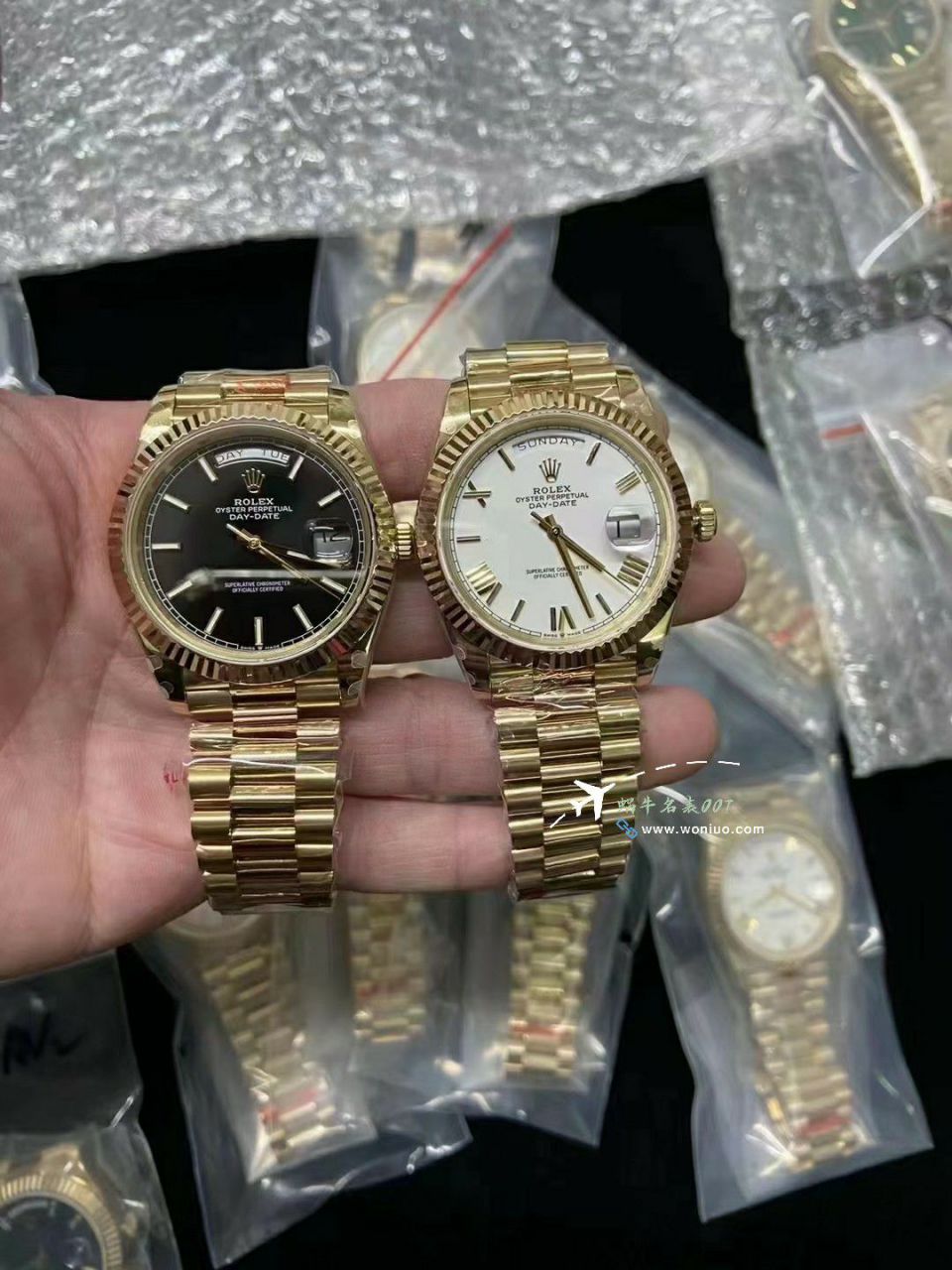 GMV3 Rolex  Adding weight DD Day-Date 型177g top  Replica Copy m228238-0061，m228235-0003 wrist watches  / R862