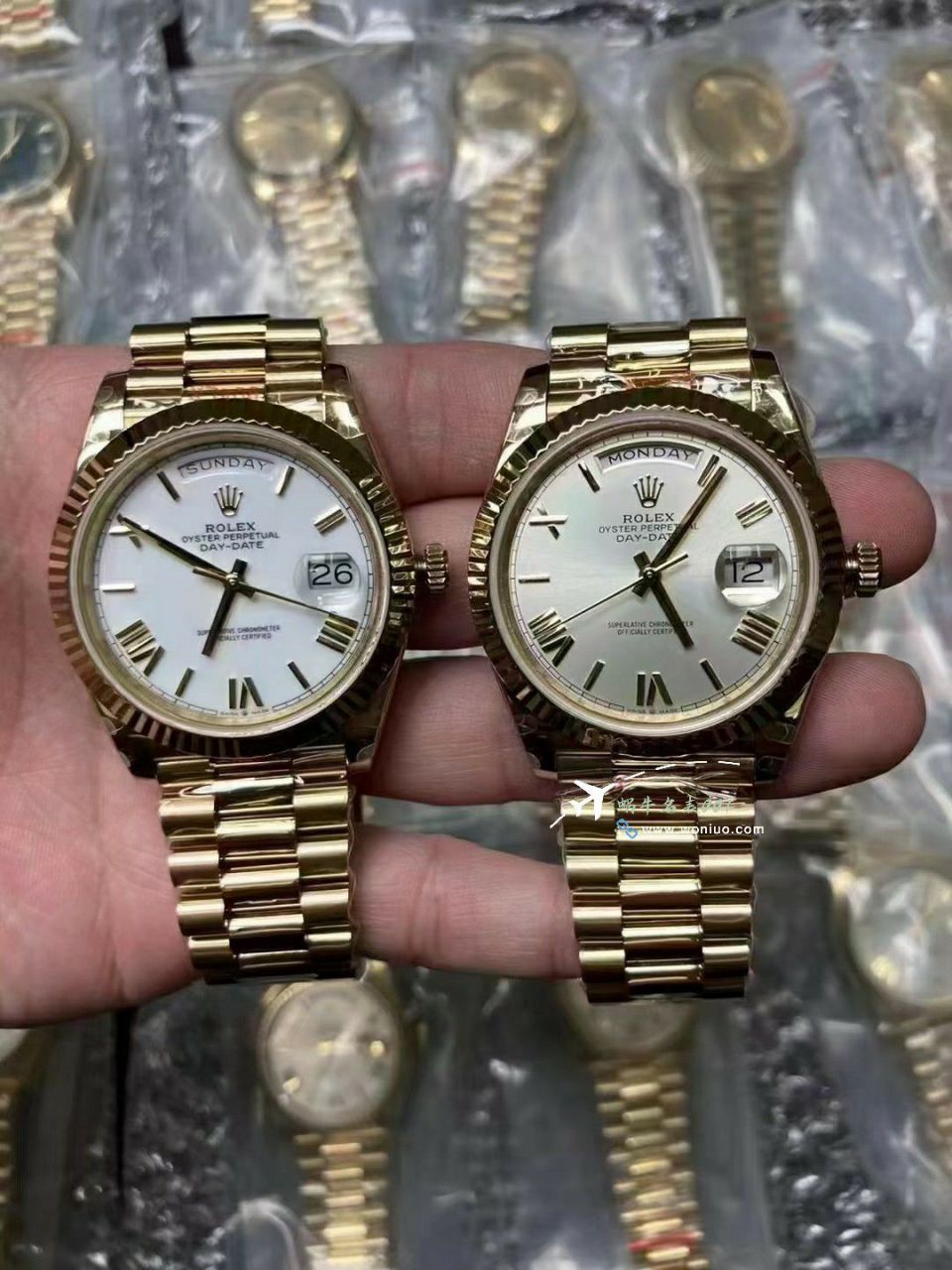 GMV3 Rolex  Adding weight DD Day-Date 型177g top  Replica Copy m228238-0061，m228235-0003 wrist watches  / R862