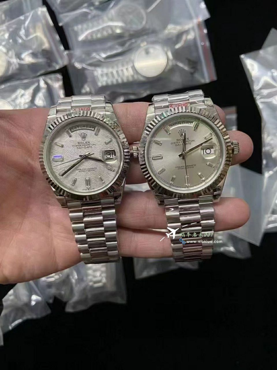 GMV3 Rolex  Adding weight DD Day-Date 型177g top  Replica Copy m228238-0061，m228235-0003 wrist watches  / R862