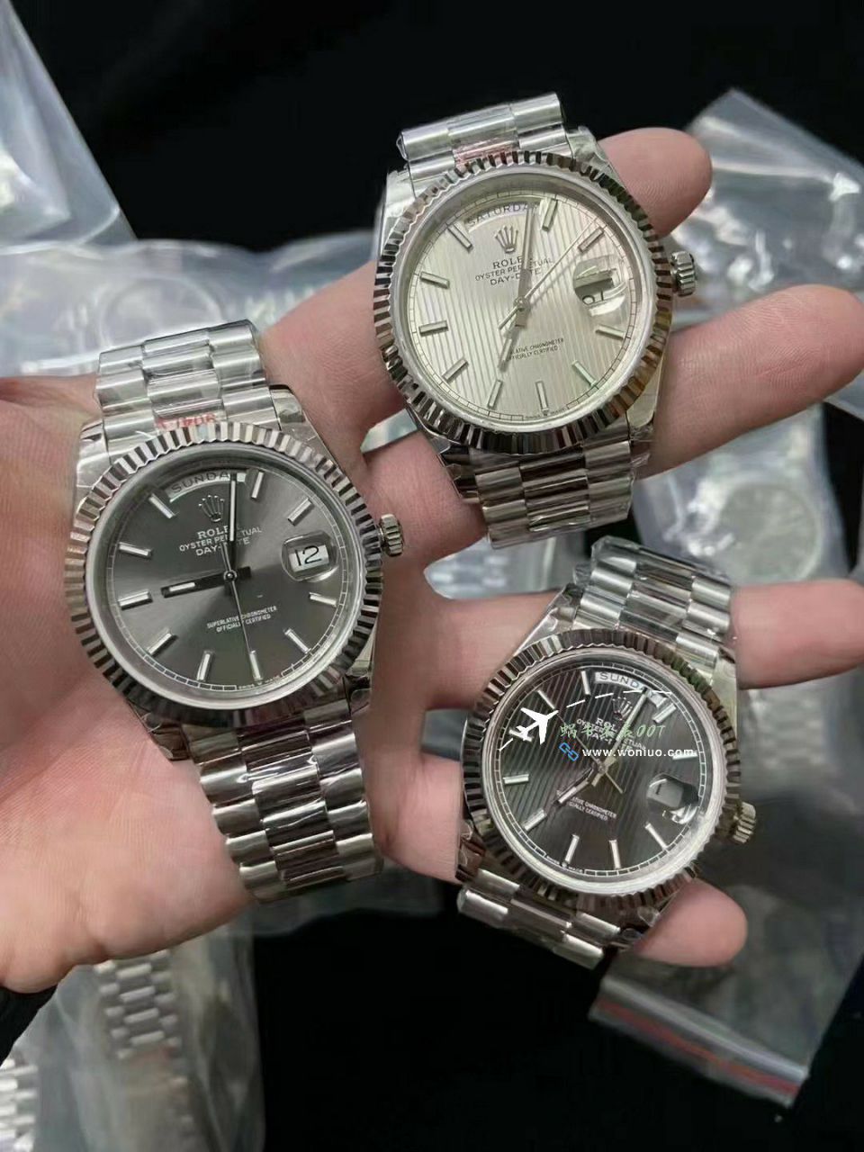 GMV3 Rolex  Adding weight DD Day-Date 型177g top  Replica Copy m228238-0061，m228235-0003 wrist watches  / R862