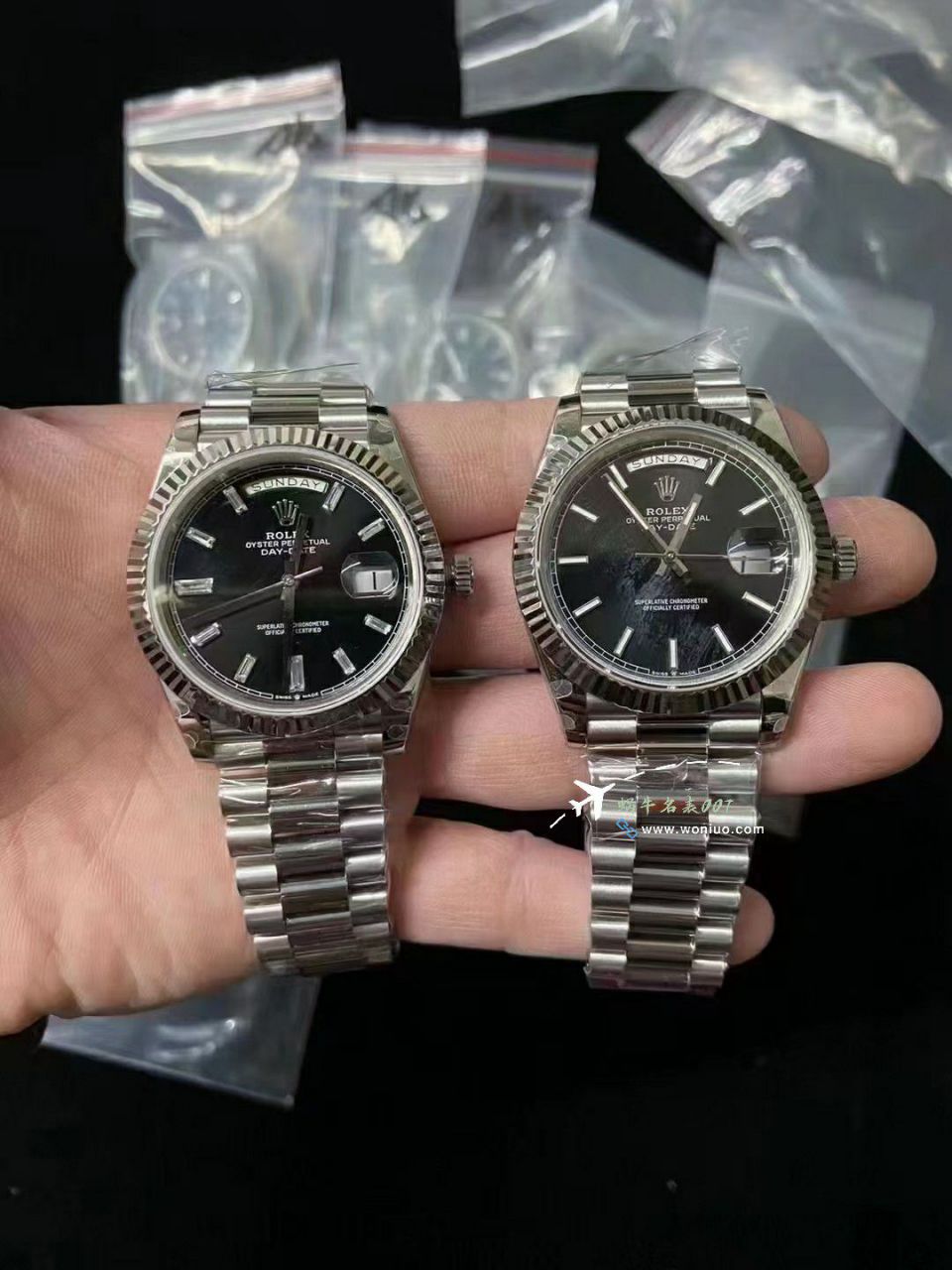 GMV3 Rolex  Adding weight DD Day-Date 型177g top  Replica Copy m228238-0061，m228235-0003 wrist watches  / R862